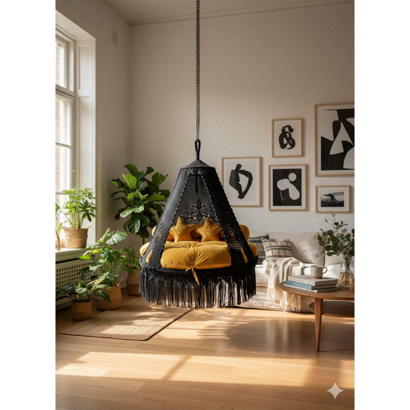 Porch Swing with Canopy