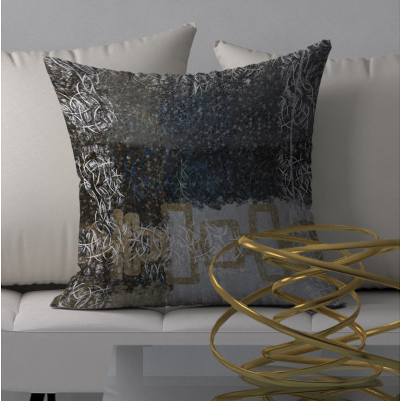Housse de coussin carrée élégante et élégante, 20 po x 20 po
