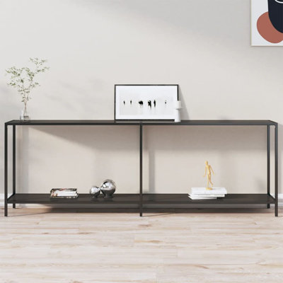 Ridpath Glass Top Console Table