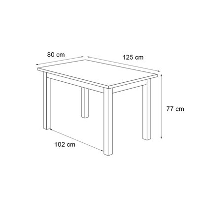 Dining Table Art II 125cm