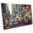 Abstract City Life Urban - Wrapped Canvas Painting-71129099