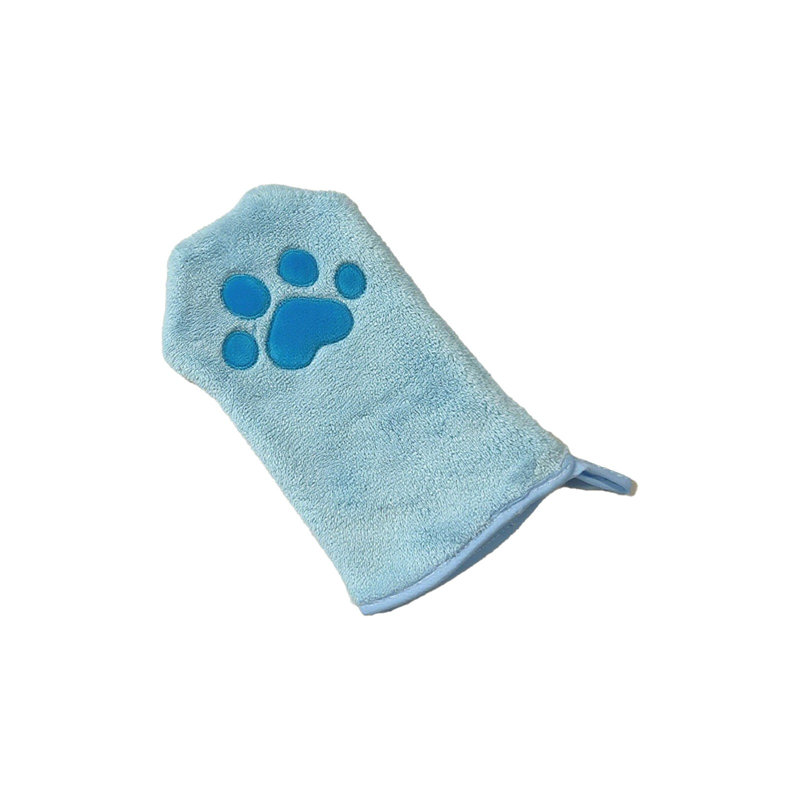 Serviette de bain ultra absorbante en microfibre, 8,66 x 5,90 pouces, bleu clair, Bleu clair