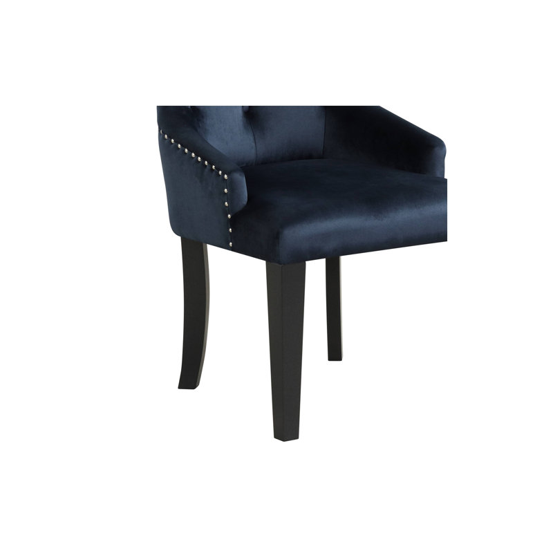 Fauteuil d'appoint en velours