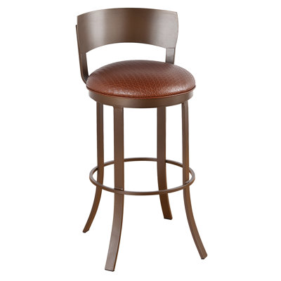 Swivel Upholstered Counter Stool