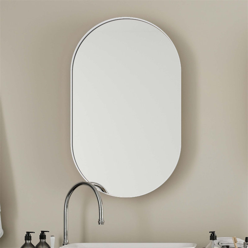 Armoire de rangement murale pour salle de bain, armoire à pharmacie, armoire de salle de bain moderne avec miroir, Noir mat