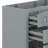 36" Bathroom Vanity Cabinet Base Only, 1 Cabinet And 6 Drawers-1934860131