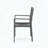 Aluminum Dining Chairs with Rope Seat, Set of 2