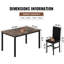 Geore 4 - Person Four Leg Dining Set-987285918