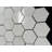 2 X 2 Thassos Hexagon Polished