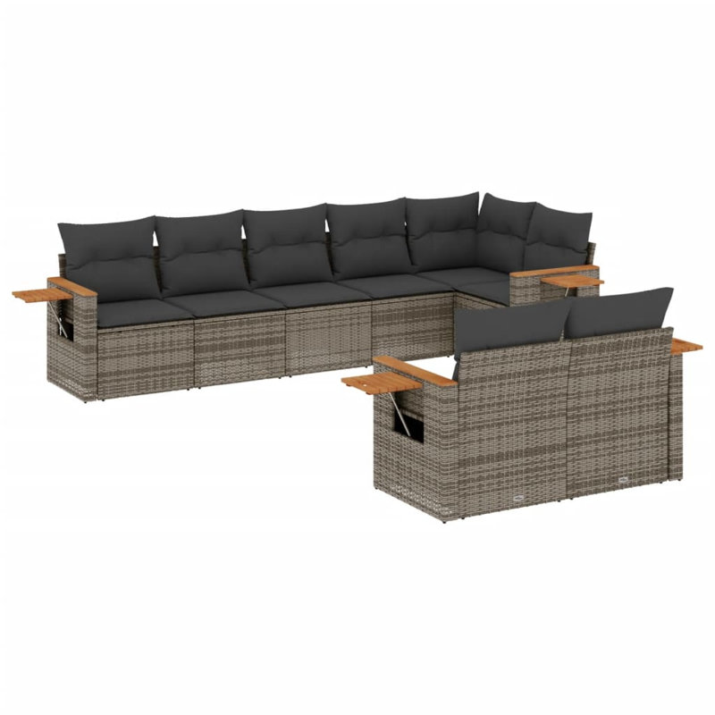 Ensemble de canapé de jardin Vidaxl