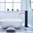 Single Handle Bathroom Vanity Sink Faucet with Waterfall Spout-115745104