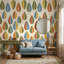 Décoration murale rétro rétro Mid-Century-341918277-341918273