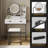 Aneve Dressing Table with Mirror