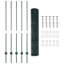 Fence with Post Segment Outdoor Barrier Garden Terrace Divider Boundary-1585767875-1585767864