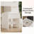 Vanity Table With Mirror And Lights, Vanity Desk And Cushioned Stool Set With Charging Station, Storage Drawers And Transparent Tabletop For Women Girls Bedroom-1171327952