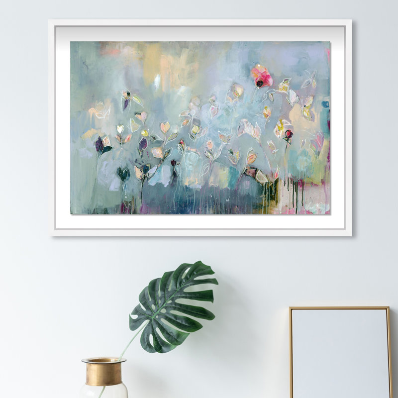 Michaela Nessim - Infinely Divine - Shadowbox, peinture sur papier, H 30 po x l 45 po