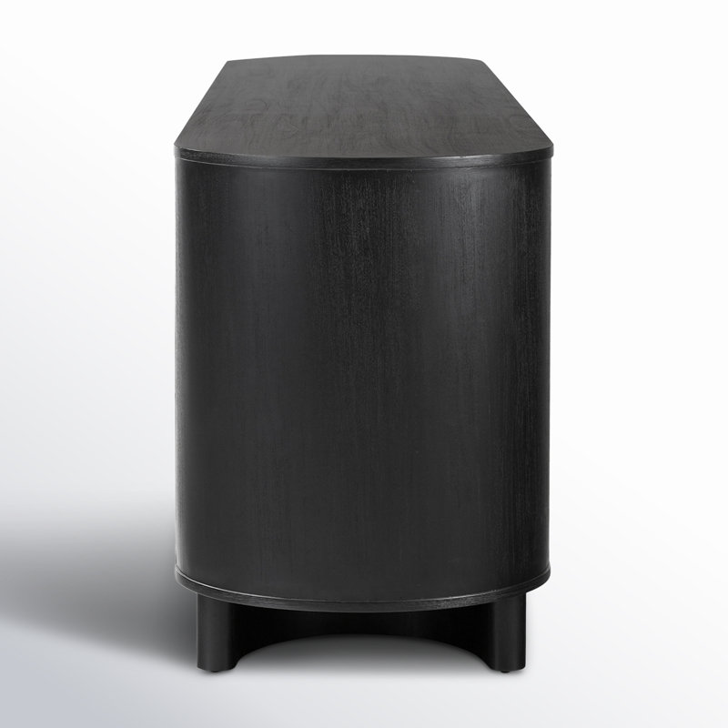 Paden Sideboard, Aged Black Acacia