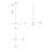 Akari 2 - Light Dimmable LED Modern Linear Chandelier