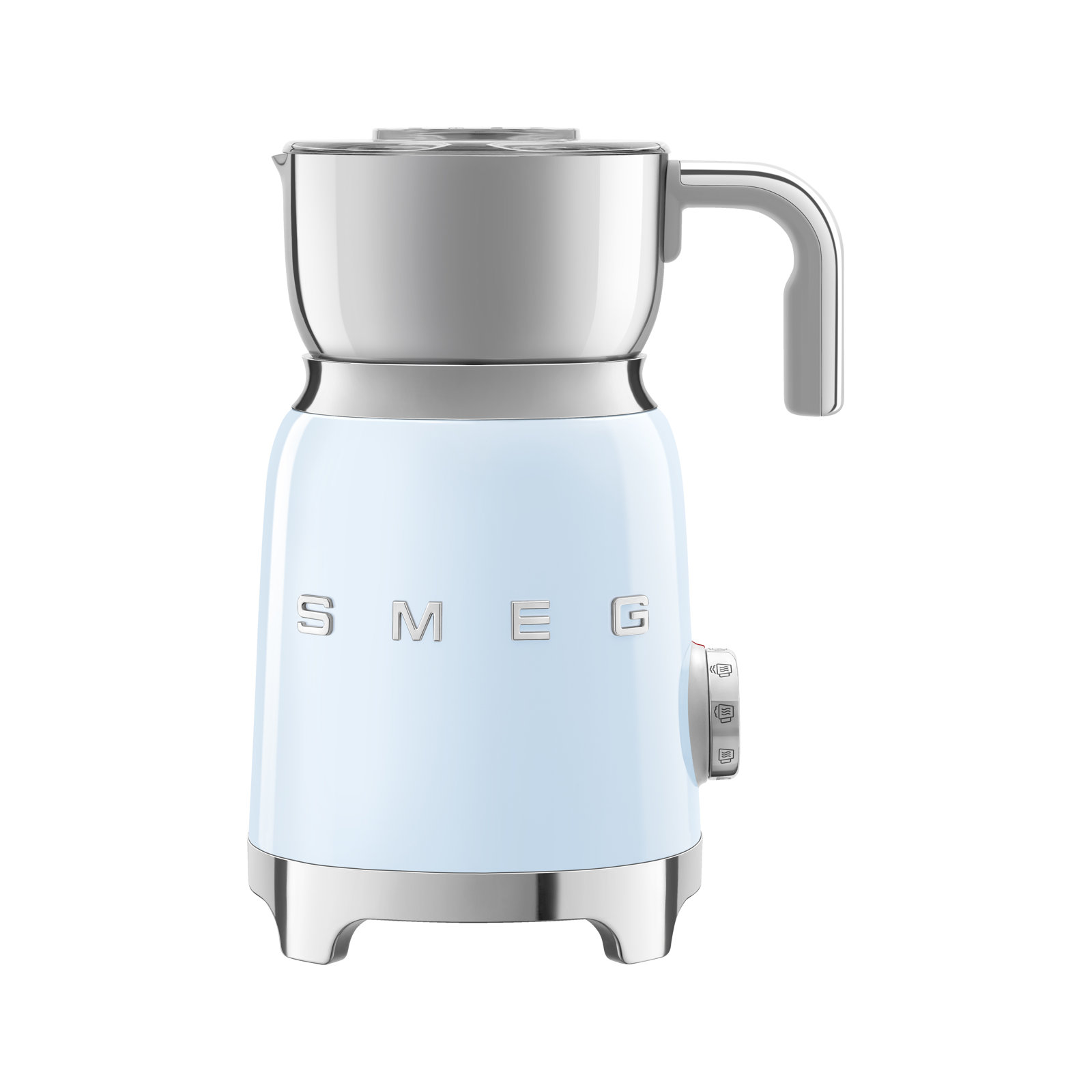 SMEG 50's Retro Style Milk Frother, Pastel Blue
