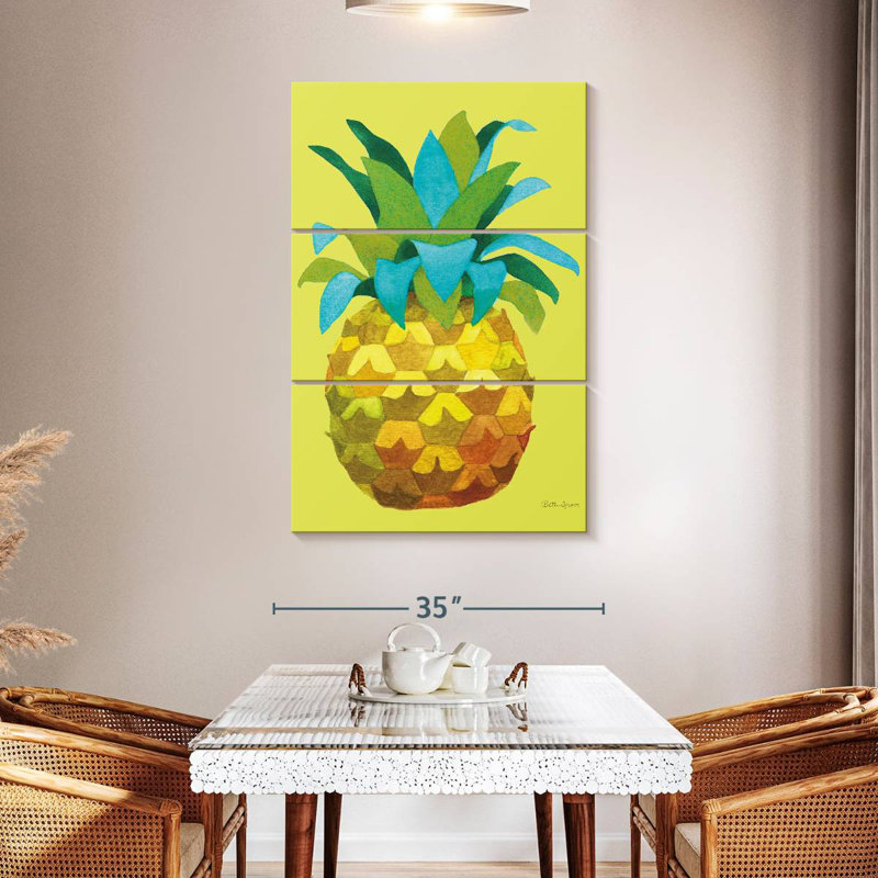 Ananas de Yarlin Island, H 50 po x l 32 po