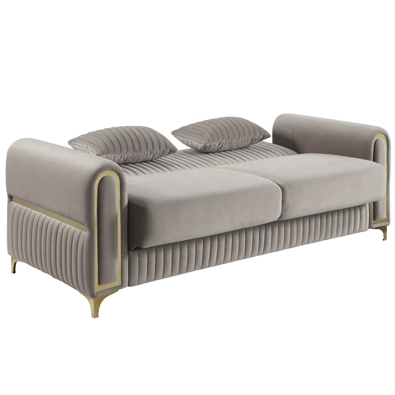 Upholstered 90.53'' Sofa
