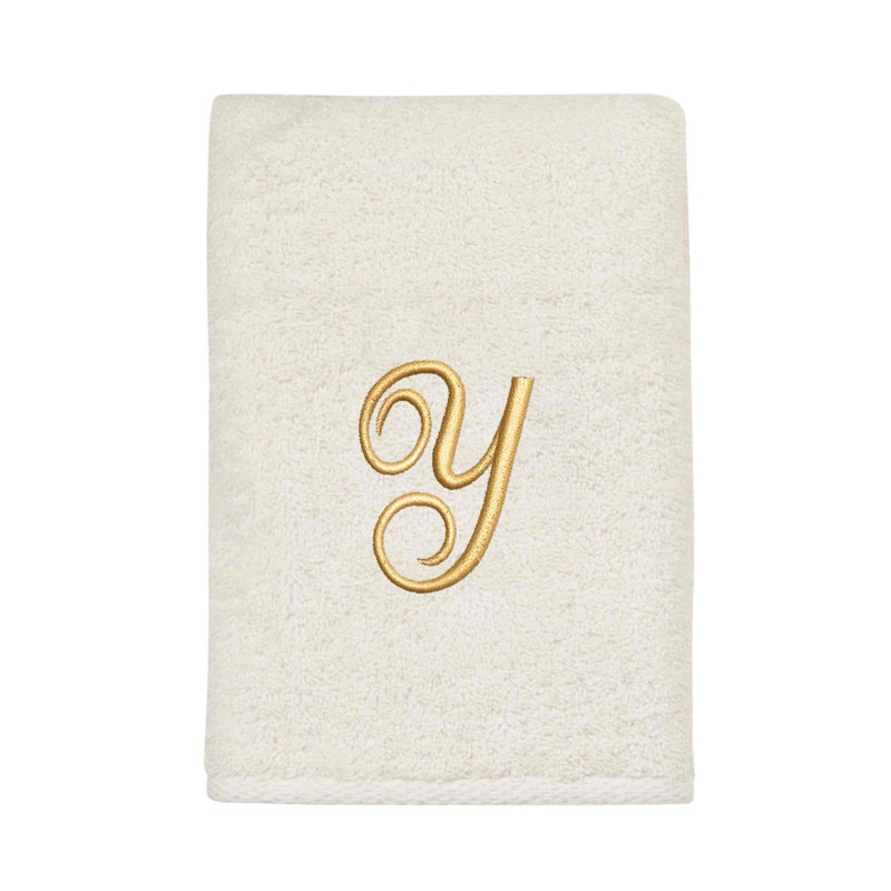 Winston Porter Zakaryan Hand Towel Letter Y