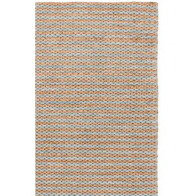 Martha Stewart 9526 jute touffeté à la main à 40%; 40% laine; Tapis rayé 20% coton