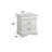 Louis Philippe White Finish Nightstand-243921668