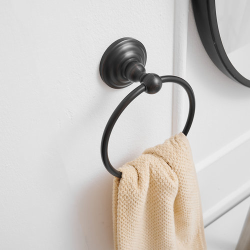 Wayfair | Oil Rubbed Bronze Towel Rings You'll Love in 2023