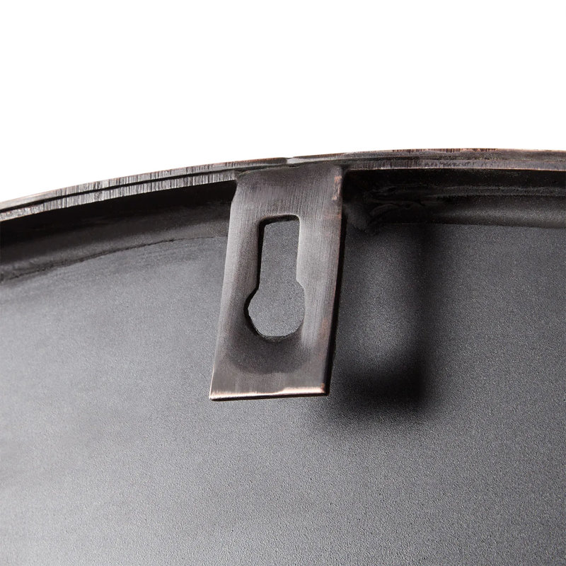 Palora Oval Bathroom Vanity Mirror, Antique Copper