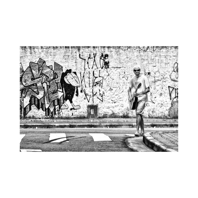 Street Photography XIX 1 Piece Single Picture Frame Wall Art on Canvas