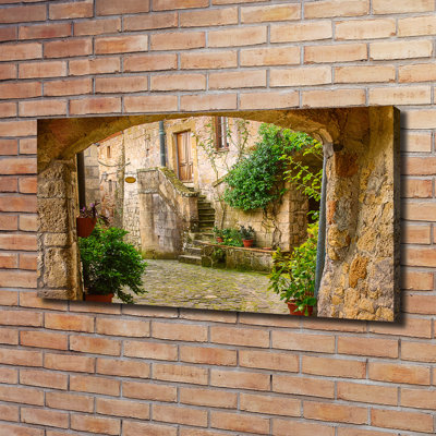 Italian Streets - Wrapped Canvas Print