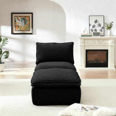 Modern Corduroy Cloud Sofa, Can Be Freely Combined And Has A Comfortable Sitting Experience, Suitable For Modern Living Room Furniture In Homes, Apartments, And Offices