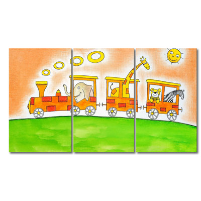 3 Piece Wrapped Canvas Painting