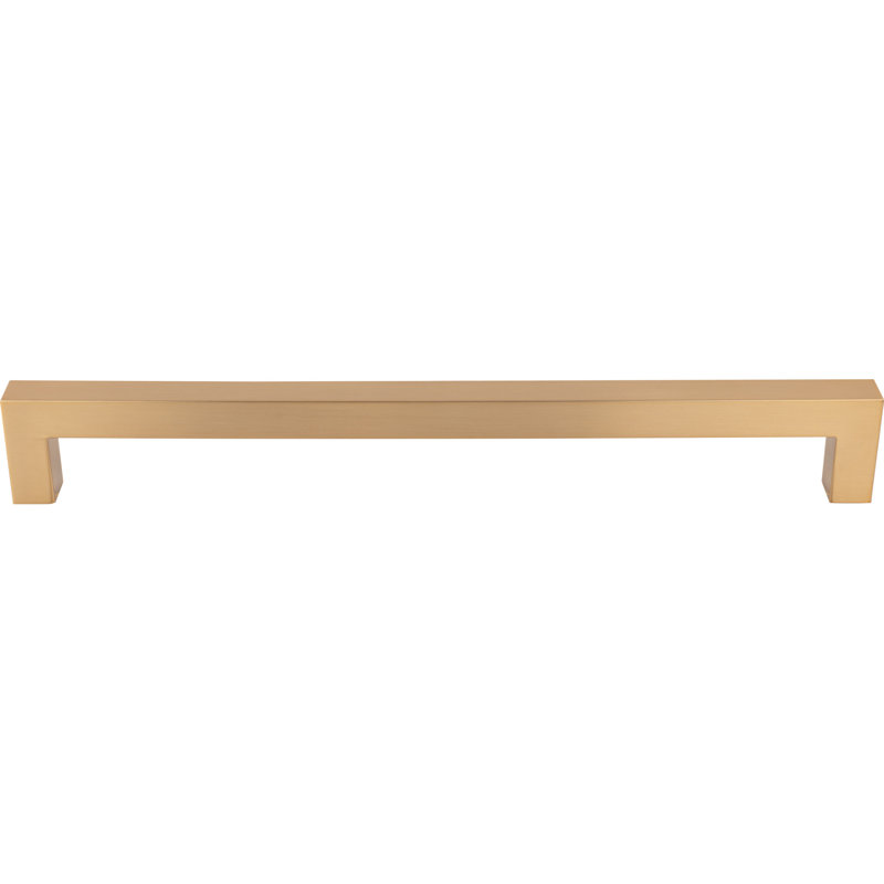 Nouveau Appliance Pull, Honey Bronze, 18" Center to Center