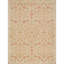 Wool Floral Area Rug in Tan/Red/Green-2089407534