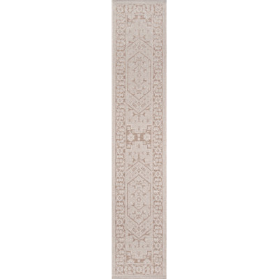 Downeast Brunswick Oriental Area Rug in Beige