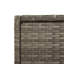Garden Storage Cabinet 55X55x111 Cm Poly Rattan-1921411573