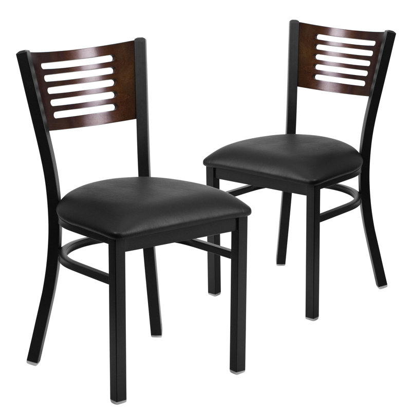 Chaise de bureau ergonomique Elkton, Noir