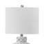 Lampe de table blanche 23,5 po Meriwether