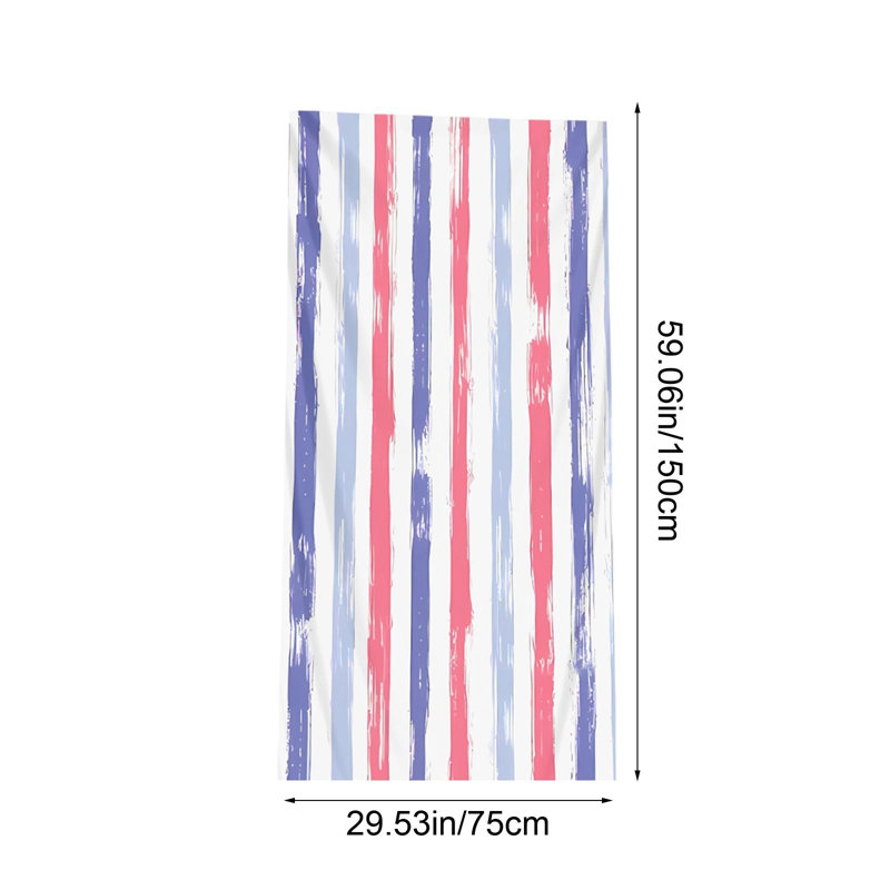 Beach Towel Microfiber Beach Towel Double Sided Velour Large Rectangular Thick Bath Towel Quicks Dry Soft Absorbent Sand Free For Travel Pool Swimming