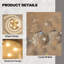 Lustre en forme de goutte Caladin