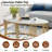 3 Pieces Living Room Table Set