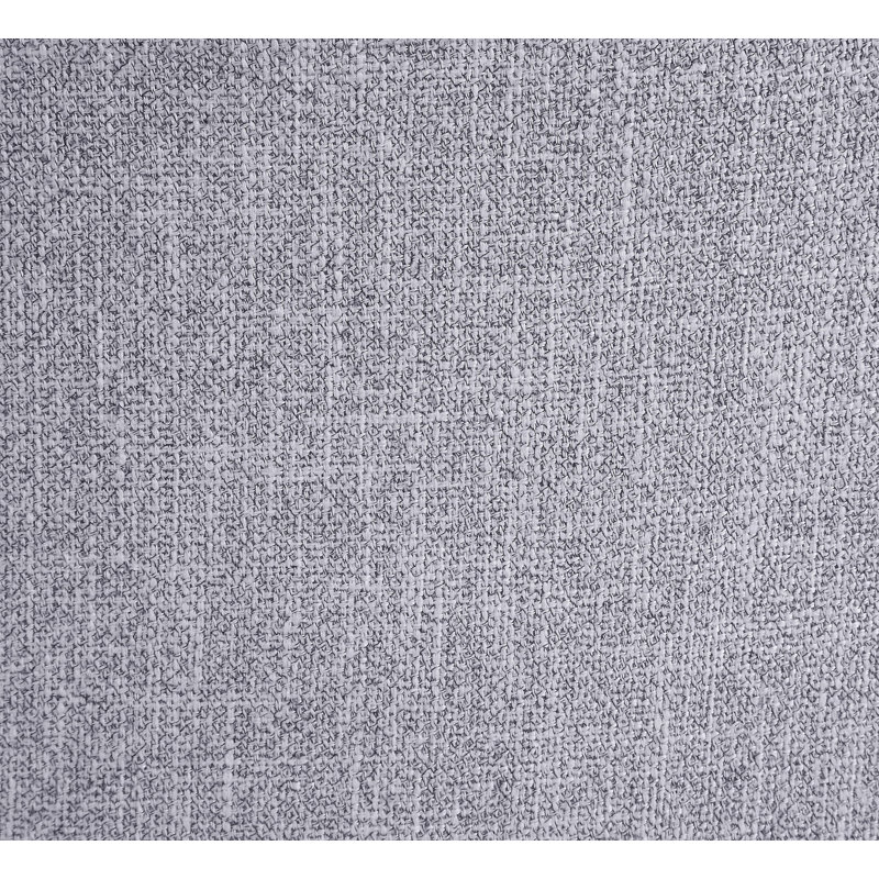 Ensemble de 2 chaises d'appoint Merel en lin gris et chêne gris