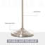 Laga 164cm Gold Traditional Floor Lamp