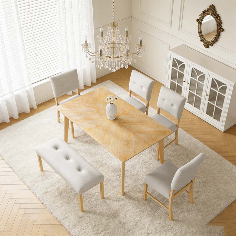 6 Piece Dining Room Table Set