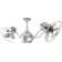 42" Vent Bettina 6  Blade Ceiling Fan