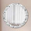 Huldar Glass Flat Wall Mirror