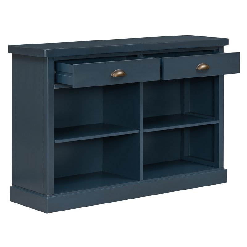 47 " W Console Table, Navy