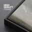 «Greenish Grey Cloudy Sky Relaxing Calm», impression sur toile encadrée surdimensionnée-111653234-111653236